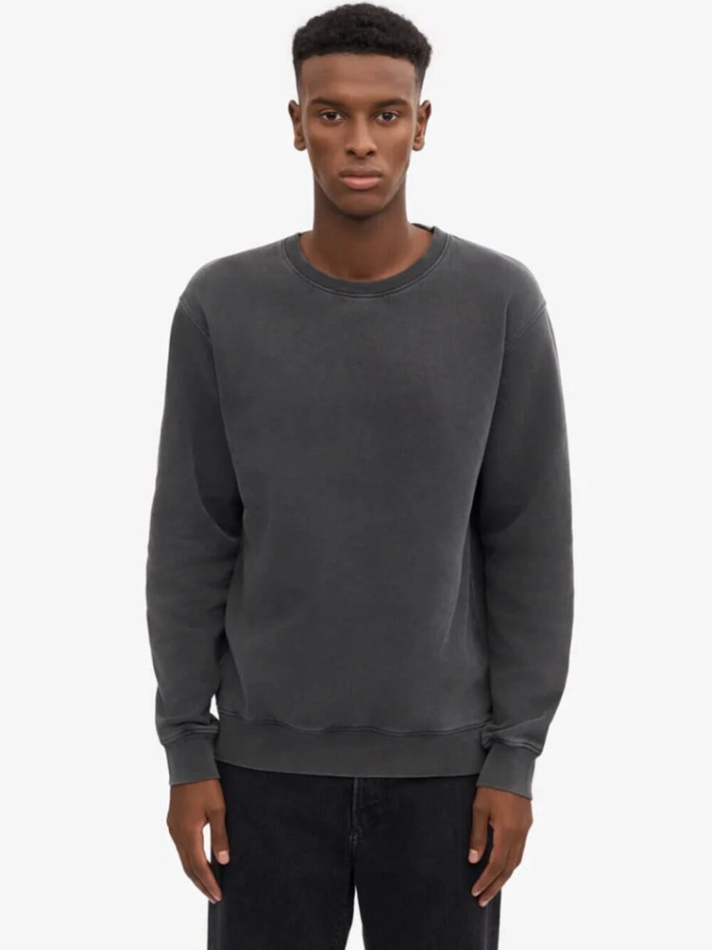 Colorful Standard Faded Gray Organic Cotton Crewneck Sweatshirt